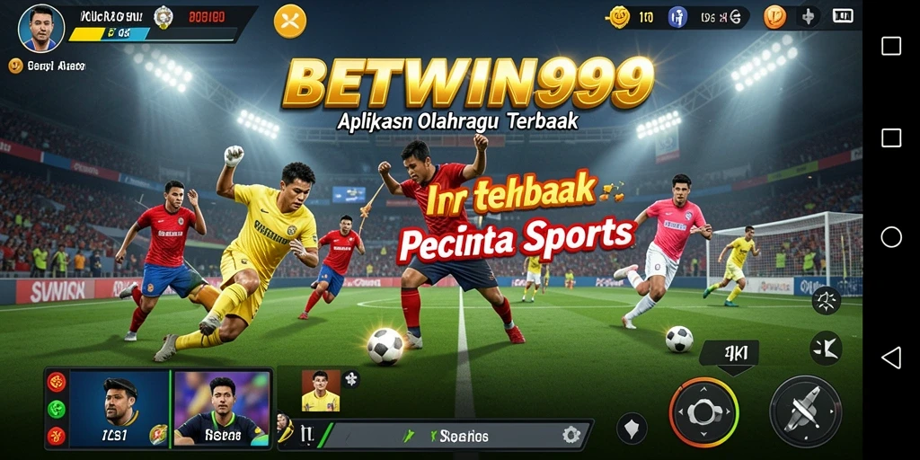 Screenshot BETWIN999 menampilkan aksi seru dalam dunia olahraga.