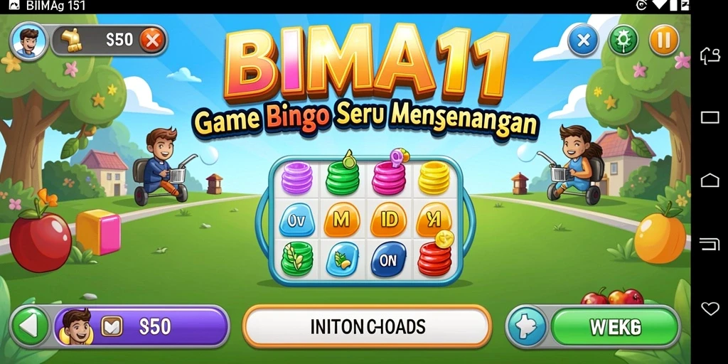 Gameplay Bingo yang seru dan penuh warna di BIMA11.