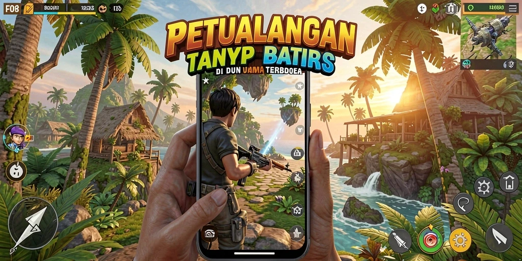 Tangkapan layar gameplay Open World F08 yang menakjubkan.