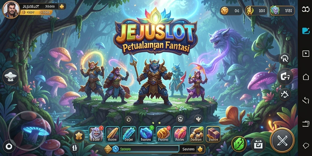 Tangkapan layar gameplay JEJUSLOT yang menunjukkan pertarungan epik.
