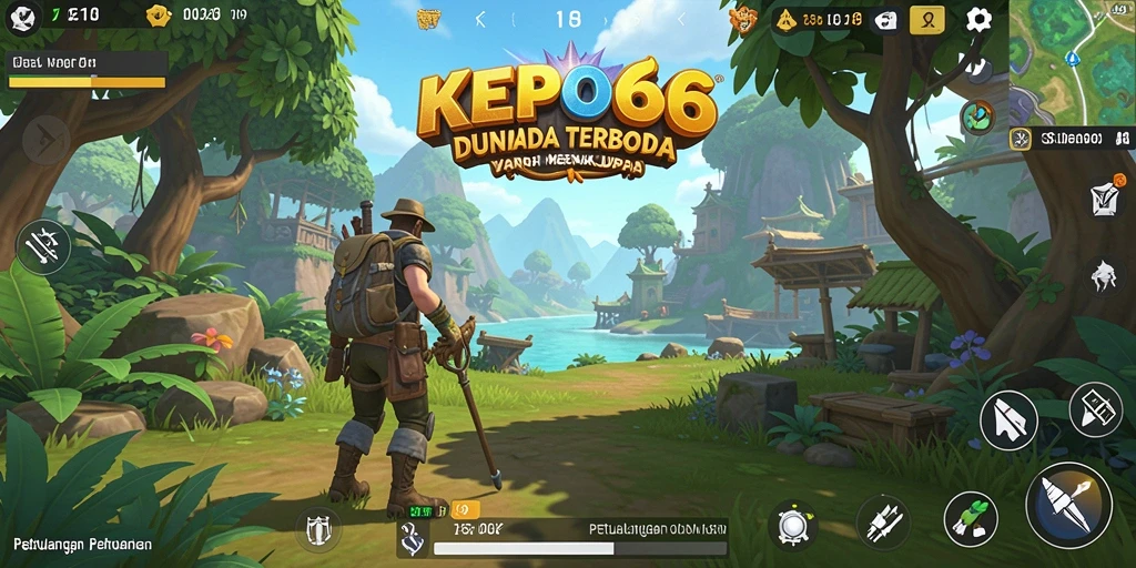 Tampilan gameplay menakjubkan di dunia terbuka KEPO66.