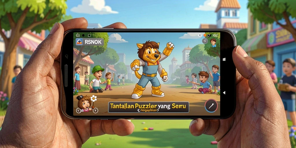 Tampilan menarik dari gameplay RSNOK yang penuh tantangan.